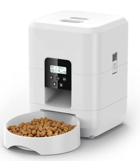 Smart Automatic Pet Feeder – Timed Cat & Dog Food Dispenser with Portion Control
